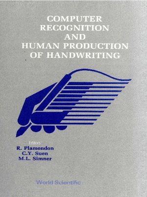 cover image of Computer Recognition and Human Production of Handwriting
